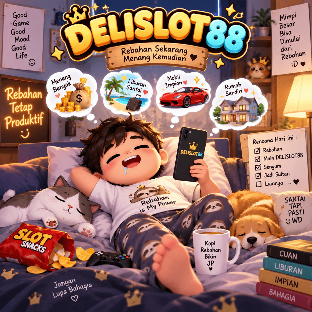 Banner DELISLOT88 Cyber Blue